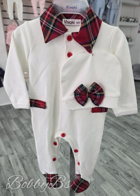 1507 - Tartan Babygrow