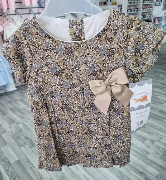 L&A16 - Vintage print dress