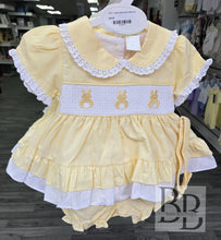 Load image into Gallery viewer, 7201 - Lemon Smock dress set
