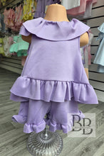 Load image into Gallery viewer, T238 - Frilled Back short set (2YR-12YR)