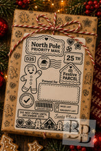 Load image into Gallery viewer, Personalised Christmas Labels