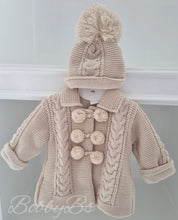 Load image into Gallery viewer, 5367 - Beige Pompom Jacket set