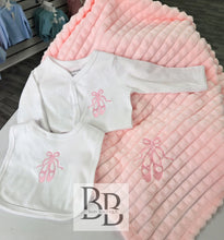 Load image into Gallery viewer, BGS1 - Ballerina Babygrow &amp; Blanket giftset