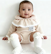 Load image into Gallery viewer, C7518 - Beige knitted romper