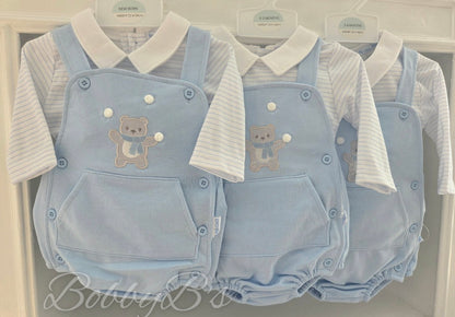2647 - Teddy bear romper set