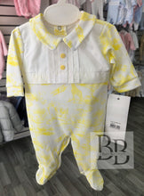 Load image into Gallery viewer, LSB3- Lemon  Safari babygrow