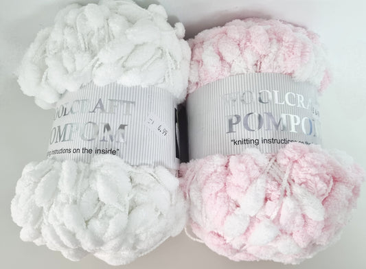 Woolcraft Pompom yarn 200g