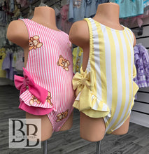 Load image into Gallery viewer, 225910 - Pink Teddy Swimsuit