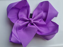 Load image into Gallery viewer, 6HCB - 6inch Bow Hair Clip