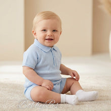 Load image into Gallery viewer, 0905 BRADLEY - Blue Knitted Romper
