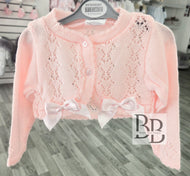 1012 - Pink Lace Bolero