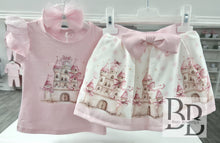 Load image into Gallery viewer, YG42 - Fairytale Castle Frilled Skirt set