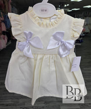 Load image into Gallery viewer, PQ26 - Lemon Double bow dress