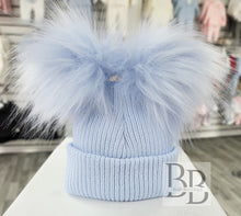 Load image into Gallery viewer, SRP2 - Double ribbed pompom hat