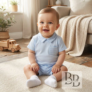 2025300 - Blue 2PC Short set