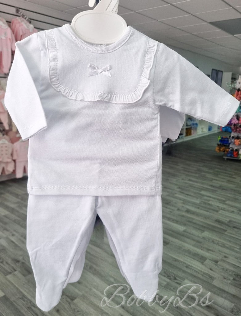 MOD61 - White cotton trouser set