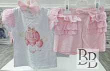 Load image into Gallery viewer, YG46 - Pink Hot Air Balloon frilled short set