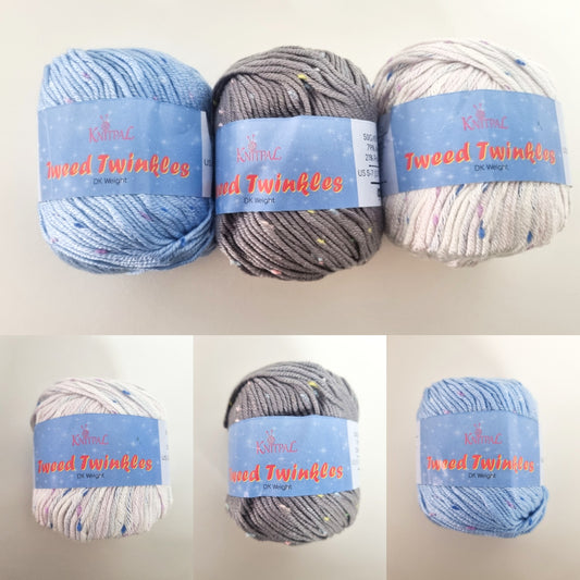 KnitPal - Tweed twinkles