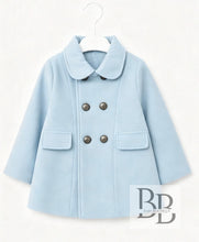Load image into Gallery viewer, C74 - Blue Double Breasted Coat