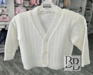 1004 - Cotton V Necked Cardigan