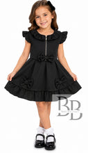 Load image into Gallery viewer, Black School Pinafore