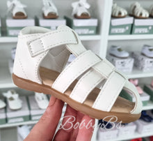 Load image into Gallery viewer, VICTOR - White Hardsole Sandal