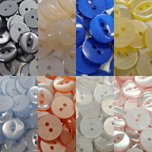 FEB01 - Fish eye button (Size 22)