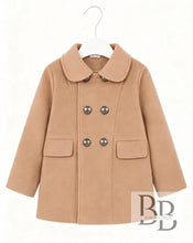 Load image into Gallery viewer, C74 - Beige Double Breasted Coat