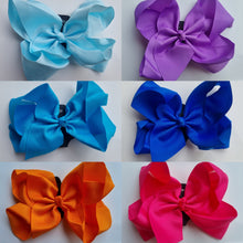 Load image into Gallery viewer, 6HCB - 6inch Bow Hair Clip