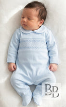 Load image into Gallery viewer, SG68 -  Smocked Cotton babygrow