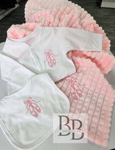 Load image into Gallery viewer, BGS1 - Ballerina Babygrow &amp; Blanket giftset