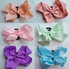 Load image into Gallery viewer, 6HCB - 6inch Bow Hair Clip