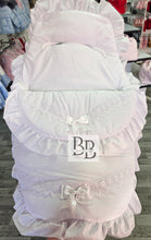 Load image into Gallery viewer, 6564  - White Lace Bow Cosytoes