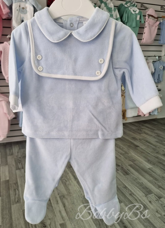2424 - Velour 2PC Trouser set