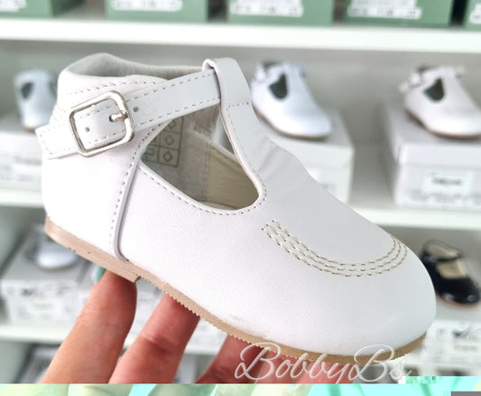TEDDY - Hardsole white shoe