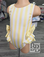 229510 - Lemon Stripe Swimsuit