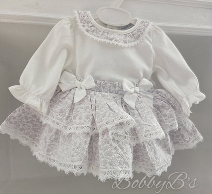 2662 - 2PC Lace Jam Pant set