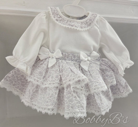 2662 - 2PC Lace Jam Pant set