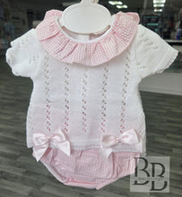 Load image into Gallery viewer, 20/164 - Lacey Knit Gingham 2PC