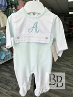 SG266 - Mint Cotton Babygrow