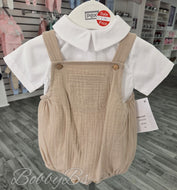 PABLO - Beige romper set