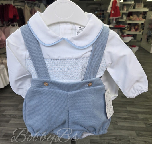 SG130 - Smocked brace short set