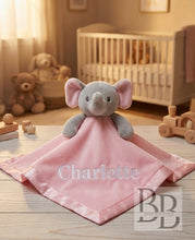 Load image into Gallery viewer, C197 - Personalised elephant comforter
