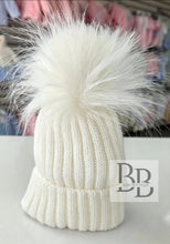 Load image into Gallery viewer, 4791 - Ribbed Single Pompom Hat