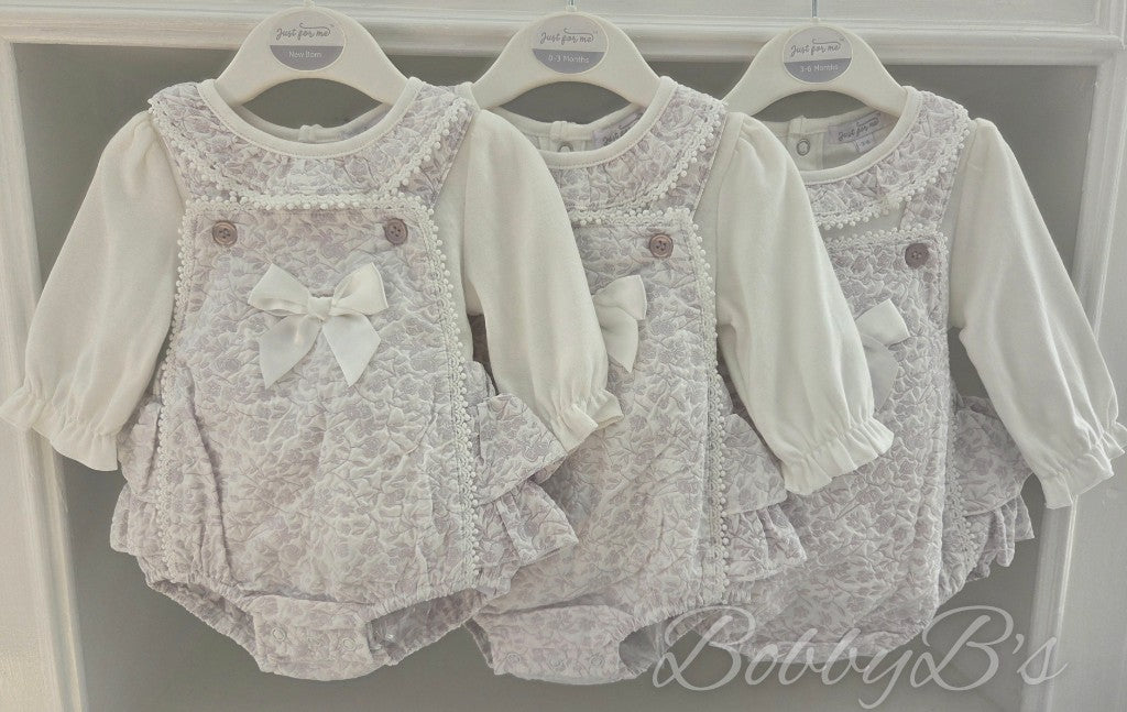 2661 - 2PC Lace Romper set