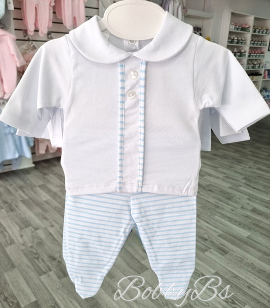 MOD56 - Cotton stripe trouser set