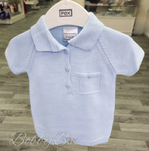 Load image into Gallery viewer, 0905 BRADLEY - Blue Knitted Romper