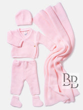 Load image into Gallery viewer, REF15 - Pink Four piece knitted set