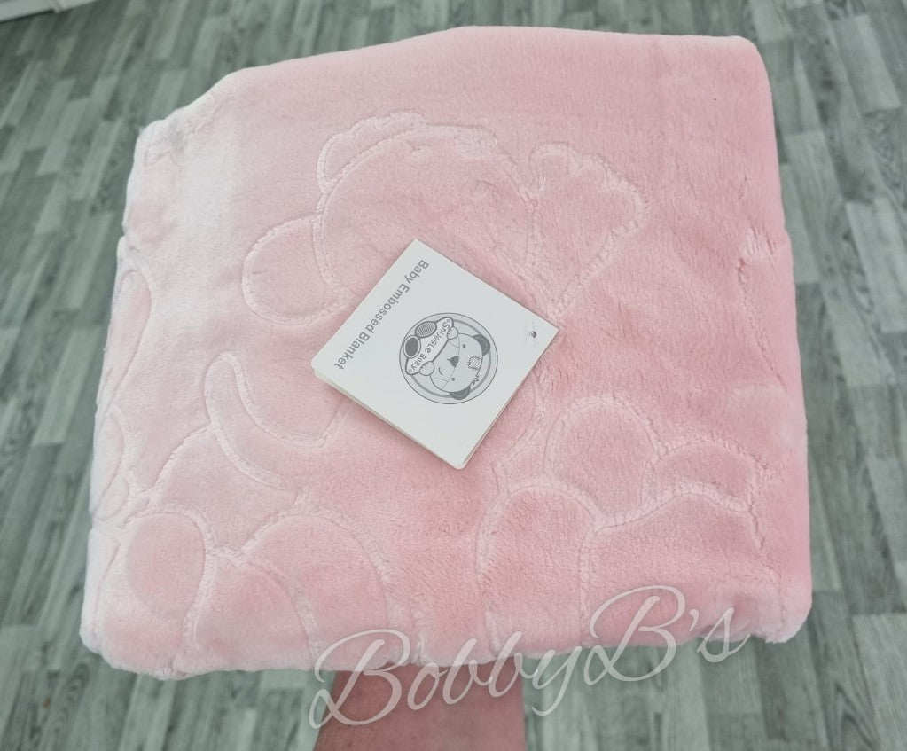 BW112 - Embossed baby blankets