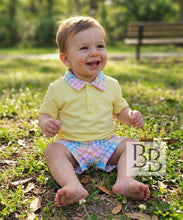 Load image into Gallery viewer, T176 - Lemon Checked Summer set